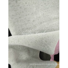 100% Polyester Embossed Imitation Lamb Fake Fur